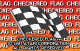 Checkered Flag Title Screen